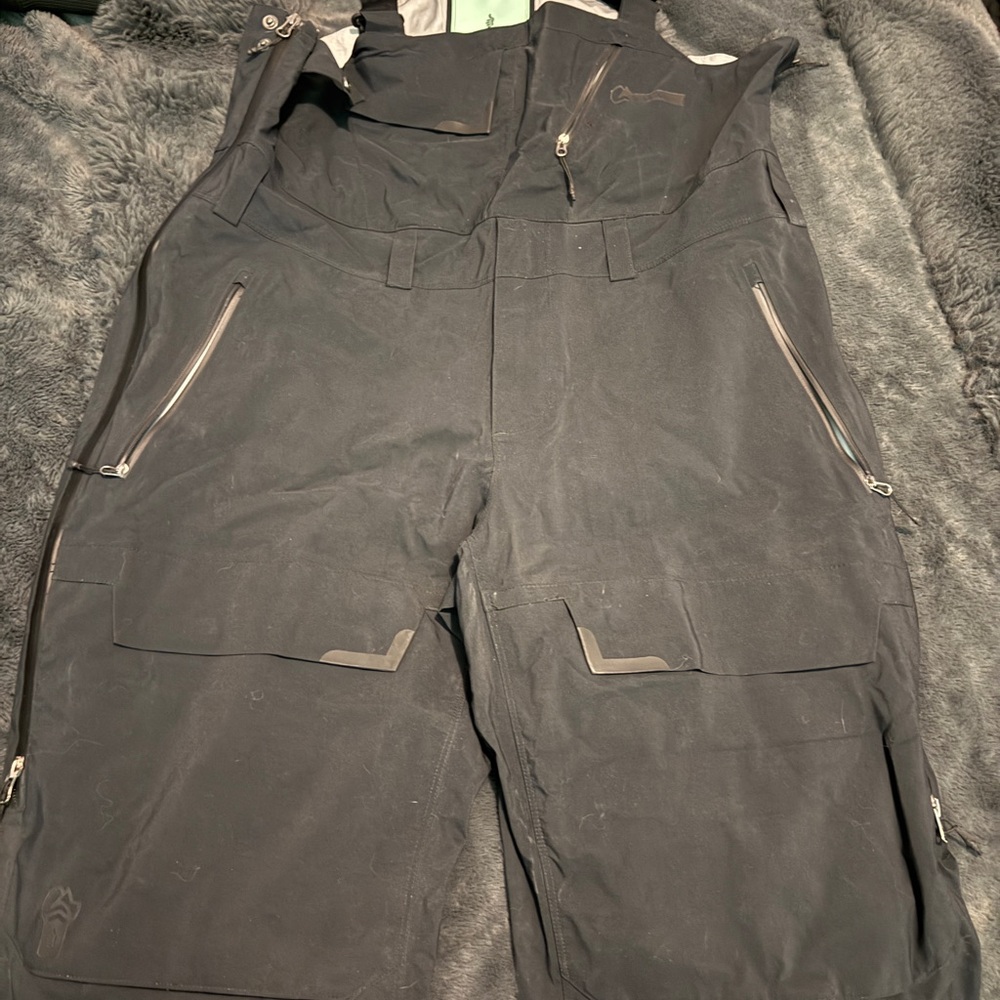 TREW Men's Black Ski & Snowboard Bib